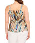 Фото #2 товара Nic+Zoe Plus Banana Leaves Tank Women's 3X