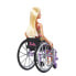 BARBIE Rubia Fashionist With Wheelchair Doll