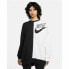 Фото #4 товара Толстовка без капюшона женская Nike Sportswear Белый Чёрный
