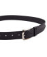 Men's Enamel Logo Ornament Casual Leather Belt