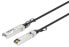 Intellinet SFP+ 10G Passives DAC Twinax-Kabel 1.0m HPE-komp. - Cable - Network