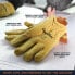 ფოტო #5 პროდუქტის Men's Warm Fleece Lined Fiberfill Insulated Leather Gloves