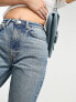Фото #5 товара Weekday Resolute stretch high waist straight leg jeans in seventeen blue