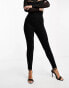 Spanx ankle grazer jean-ish leggings in black Черный, S - EU 36-38 - фото #1