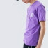 Фото #2 товара MLB 基础印花运动圆领直筒T恤 男女同款 紫色 / Футболка MLB T-Shirt 31TS04031-50C