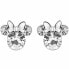 Glittering silver Minnie Mouse stud earrings ES00013SAPRL.CS