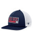 Фото #2 товара Men's Navy, White Boston Red Sox Foam Trucker Snapback Hat