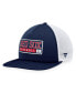 Men's Navy, White Boston Red Sox Foam Trucker Snapback Hat