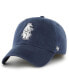 Фото #1 товара Men's Navy Chicago Cubs Cooperstown Collection Franchise Fitted Hat