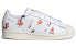 Фото #3 товара adidas originals Superstar 刺绣 低帮 板鞋 男女同款 白金印花 / Кроссовки adidas originals Superstar FY8768