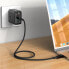 Фото #4 товара Kabel przewód w oplocie z ekranem LED do iPhone MFI USB-C - Lightning 1.2m 30W 3A czarny