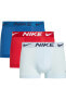 Erkek Marka Logolu Elastik Bantlı Günlük Kullanıma Uygun Kırmızı-Lacivert-Mavi Boxer 0000KE1156-X29