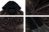 Фото #9 товара KEFITEVD Men's Faux Leather Biker Jacket, Biker Jacket with Removable Hood, Transition Jacket, Vintage Bomber Jacket, Stylish Men's Jacket, Autumn / Winter Leisure Jacket