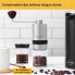 Фото #31 товара Silberthal Manual Coffee Grinder, Adjustable Grinding Level, Stainless Steel and Glass Hand Grinder