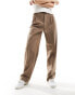 & Other Stories relaxed tailored trousers in beige