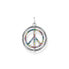 Фото #1 товара Thomas Sabo PE941-318-7 Pendant Peace Rainbow