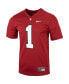 Фото #3 товара Men's Number 1 Cardinal Stanford Cardinal Untouchable Football Jersey