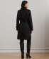 ფოტო #2 პროდუქტის Petite Belted Water-Resistant Trench Coat