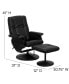 Фото #6 товара Massaging Multi-Position Recliner And Ottoman With Wrapped Base