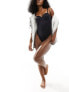Фото #7 товара Dorina Mix & Match Sublime Sculpt medium control light padded thong bodysuit in black