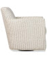 Фото #3 товара Jalia Fabric Swivel Chair, Created for Macy's