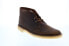 Фото #2 товара Clarks Desert Boot 26138221 Mens Brown Leather Lace Up Chukkas Boots 7