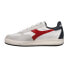 Фото #5 товара Diadora B.Elite H Leather Dirty Lace Up Mens White Sneakers Casual Shoes 174751