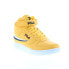 Фото #4 товара Fila A-High 1CM00540-703 Mens Yellow Leather Lifestyle Sneakers Shoes