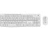 Фото #1 товара Logitech MK295 Silent Wireless Combo - Full-size (100%) - RF Wireless - QWERTY - White - Mouse included