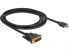 Delock 85584 - 2 m - HDMI Type A (Standard) - DVI-D - Male - Male - Straight