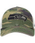 ფოტო #3 პროდუქტის Men's Camo Seattle Seahawks Branson MVP Trucker Snapback Hat