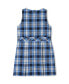 ფოტო #3 პროდუქტის Little Girls School Uniform Plaid Jumper Top of Knee