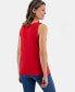 Women's Lace-Trim Cotton Tank Top, Created for Macy's