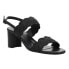 VANELi Lettie Special Occasion Sling Back Womens Black Casual Sandals 313400-00 9, A, 9 N, Очень узкая - фото #2