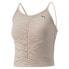 ფოტო #1 პროდუქტის PUMA Studio Foundation Ruched sleeveless T-shirt