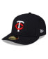 Фото #5 товара Men's Navy Minnesota Twins 2023 Authentic Collection Low Profile Home 59FIFTY Fitted Hat