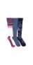 ფოტო #1 პროდუქტის Women's 3 Pack Cotton Compression Knee-High Socks