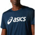 Футболка с коротким рукавом мужская Asics Core Тёмно Синий