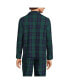 ფოტო #3 პროდუქტის Men's Classic Fit Flannel Pajama Shirt