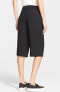 Helmut Lang 196629 Womens Solid Black Casual Long Bermuda Shorts Size 2