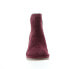 Фото #2 товара Fly London Nilo NILO256FLY-008 Womens Burgundy Suede Ankle & Booties Boots 38