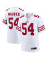 Фото #1 товара Men's Fred Warner White San Francisco 49ers Player Game Jersey