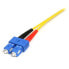 Фото #4 товара StarTech.com Fiber Optic Cable - Single-Mode Duplex 9/125 - LSZH - LC/SC - 7 m - 7 m - OS1 - LC - SC