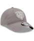 Фото #2 товара Men's Gray Chicago Bears Core Classic 2.0 9TWENTY Adjustable Hat