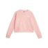 Puma Essentials Relaxed Small Logo Crew Neck Sweatshirt Womens Pink 67680163