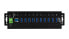 Exsys EX-1510HMVS - USB 3.2 Gen 1 (3.1 Gen 1) Type-B - USB 3.2 Gen 1 (3.1 Gen 1) Type-A - 5000 Mbit/s - Black - Metal - Activity,Power