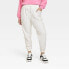 Фото #2 товара Women's Lined Winter Woven Joggers - All in Motion Cream L