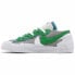 Фото #3 товара Кроссовки Nike Blazer Low sacai Medium Grey Classic Green (Белый)