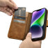 Фото #12 товара Чехол для смартфона ICARER Oil Wax Wallet для iPhone 14 Plus