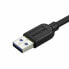 Фото #3 товара Универсальный кабель USB-MicroUSB Startech USB3AU50CMRS Чёрный
